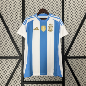 Fotbollstroja Argentina Hemma landslagstroja 2024 1 1