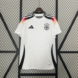 Fotbollstroja Tyskland Hemma landslagstroja 2024 2